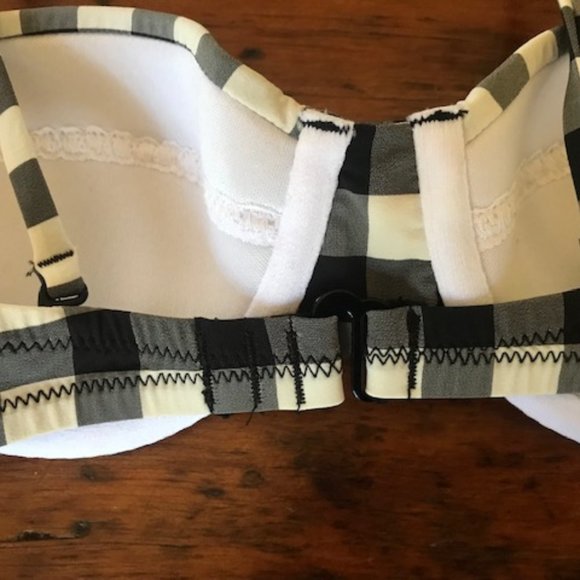 J. CREW Demi Underwire & Lowrider bottom in Oversized Matte Gingham - Picture 5 of 9